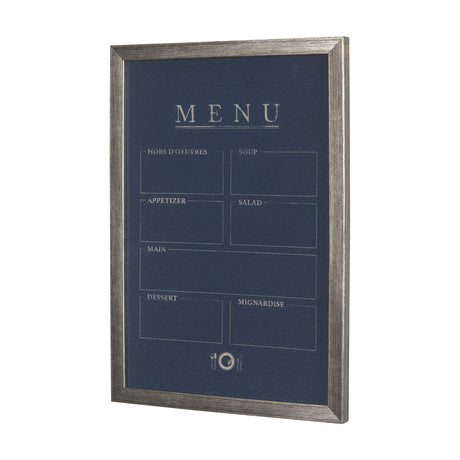 MENU II by Mercana Studio a Hand Embellished Textured Framed Art Print Matted under Glass from Mercana - Luna Furniture