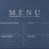 MENU II by Mercana Studio a Hand Embellished Textured Framed Art Print Matted under Glass from Mercana - Luna Furniture