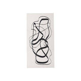 Free Lines Creamy by Mercana Studio a Hand Embellished Textured Canvas from Mercana - Luna Furniture