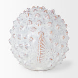 Spike II (Large) 10L x 6W Off-White Ceramic Puffer Fish from Mercana - Luna Furniture