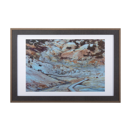 LassenVP by Chad Mackay a Framed Art Print Matted under Glass from Mercana - Luna Furniture
