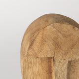 Ivan Medium Wooden Head Sculpture from Mercana - Luna Furniture