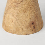 Ivan Medium Wooden Head Sculpture from Mercana - Luna Furniture