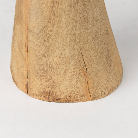 Ivan Large Wooden Head Sculpture from Mercana - Luna Furniture