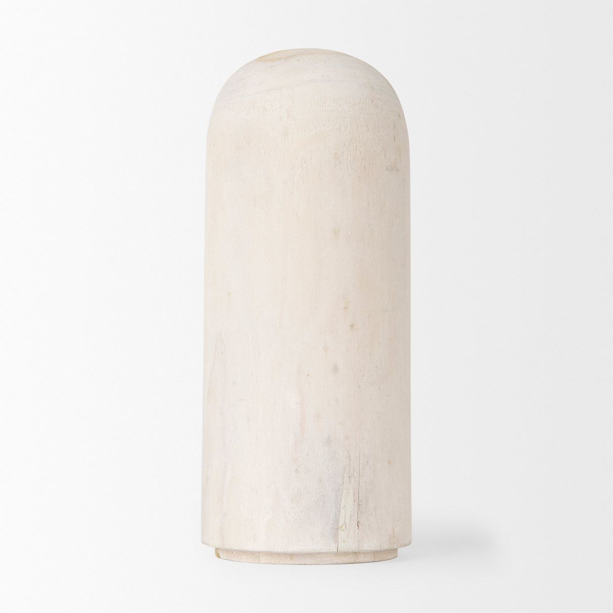 Knox Medium White-Wash Wood Decorative Object from Mercana - Luna Furniture