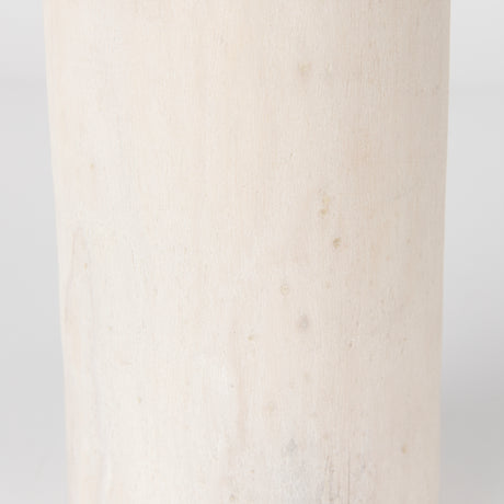 Knox Medium White-Wash Wood Decorative Object from Mercana - Luna Furniture