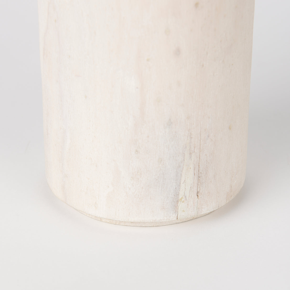 Knox Medium White-Wash Wood Decorative Object from Mercana - Luna Furniture