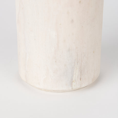 Knox Medium White-Wash Wood Decorative Object from Mercana - Luna Furniture