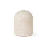 Knox Short White-Wash Wood Decorative Object from Mercana - Luna Furniture