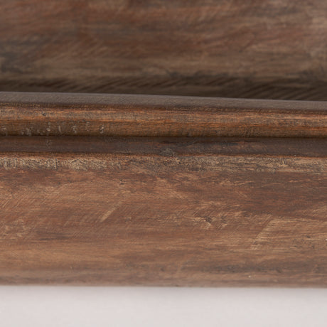 Athena Set of 2 Extra Large Medium Brown Reclaimed Wood Trays from Mercana - Luna Furniture