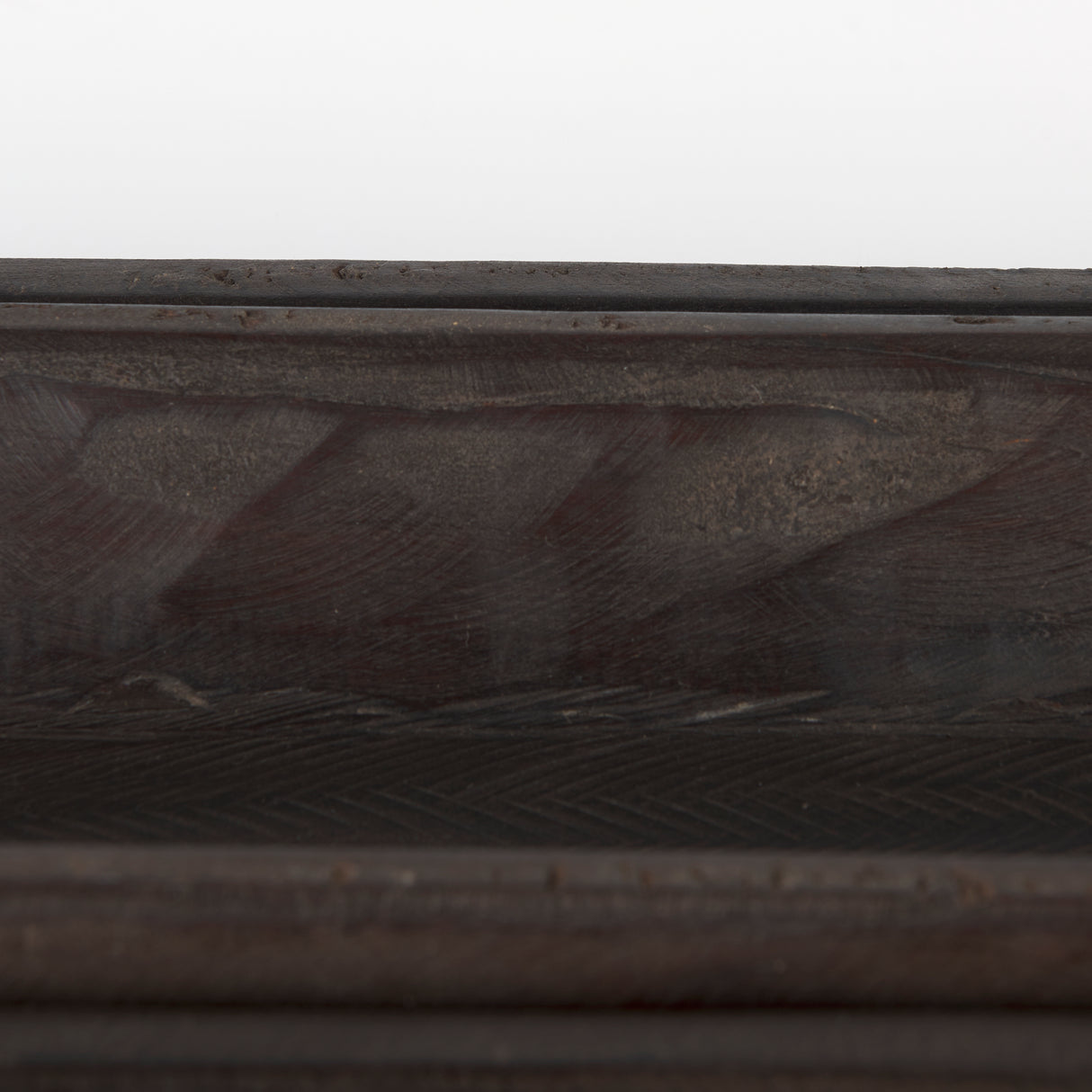 Athena Set of 2 Extra Large Black-Brown Reclaimed Wood Trays from Mercana - Luna Furniture