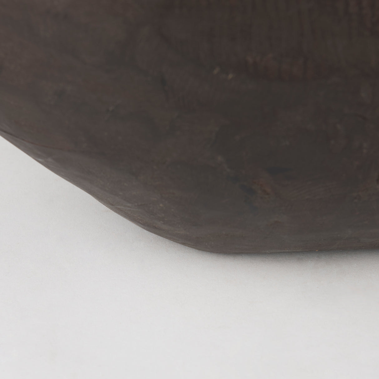 Athena Extra Large Oblong Black-Brown Reclaimed Wood Bowl from Mercana - Luna Furniture