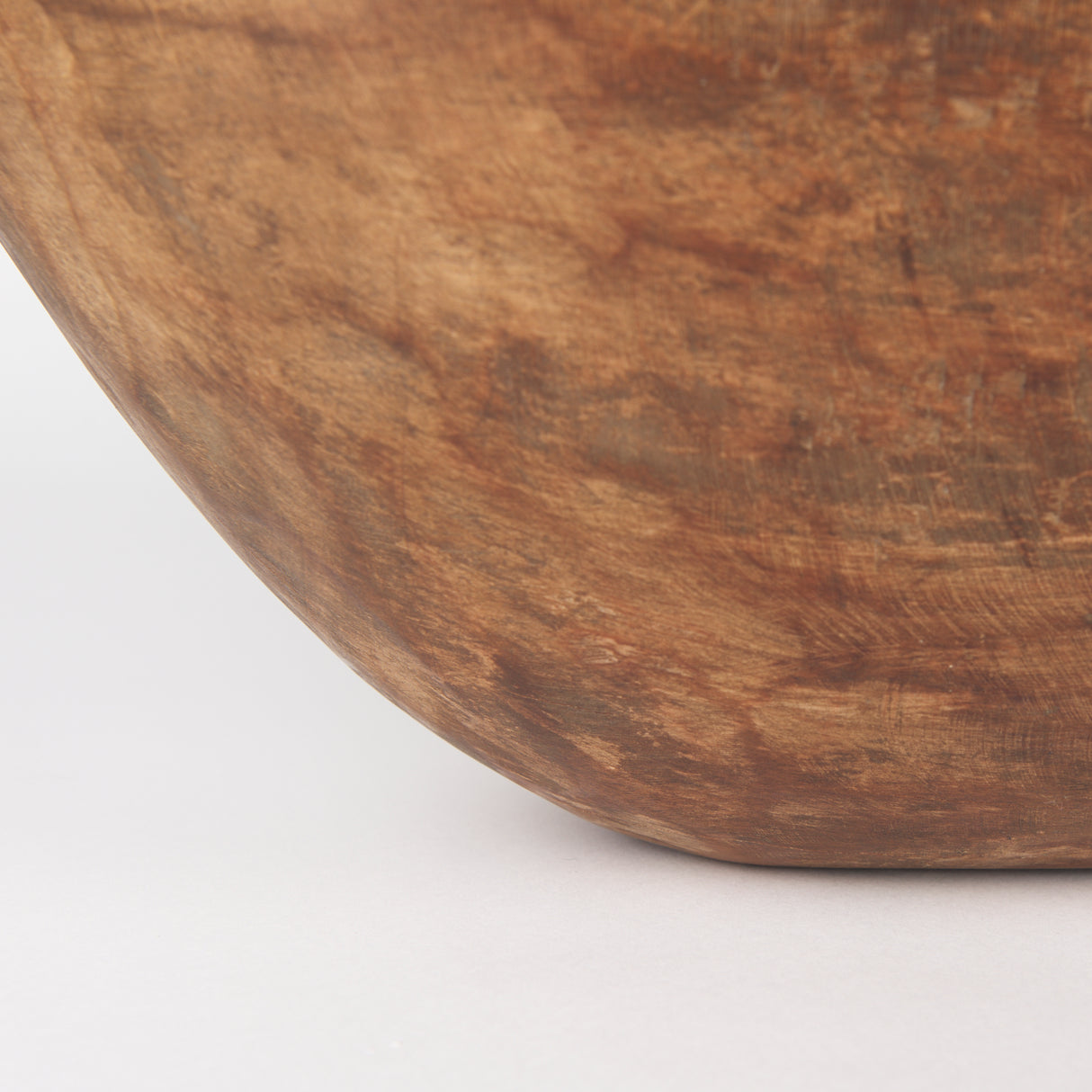 Athena Extra Large Oblong Medium Brown Reclaimed Wood Bowl from Mercana - Luna Furniture