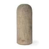 Knox Large Gray-Wash Wood Decorative Object from Mercana - Luna Furniture