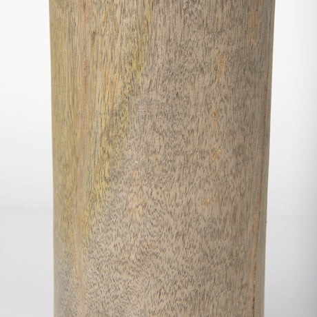 Knox Large Gray-Wash Wood Decorative Object from Mercana - Luna Furniture