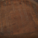 Nikita Set of 2 Large Medium Brown Reclaimed Wood Bowls from Mercana - Luna Furniture