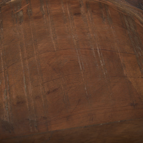 Nikita Set of 2 Large Medium Brown Reclaimed Wood Bowls from Mercana - Luna Furniture