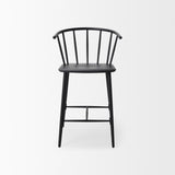 Colin Black Metal Counter Stool from Mercana - Luna Furniture
