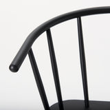 Colin Black Metal Counter Stool from Mercana - Luna Furniture
