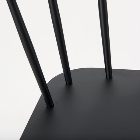 Colin Black Metal Counter Stool from Mercana - Luna Furniture