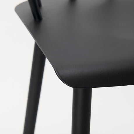Colin Black Metal Counter Stool from Mercana - Luna Furniture