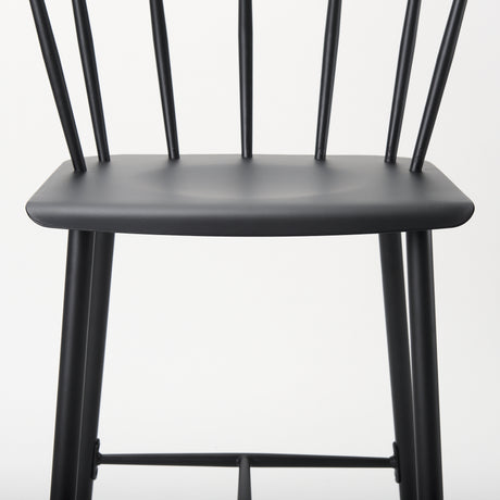Colin Black Metal Counter Stool from Mercana - Luna Furniture