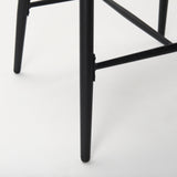 Colin Black Metal Counter Stool from Mercana - Luna Furniture