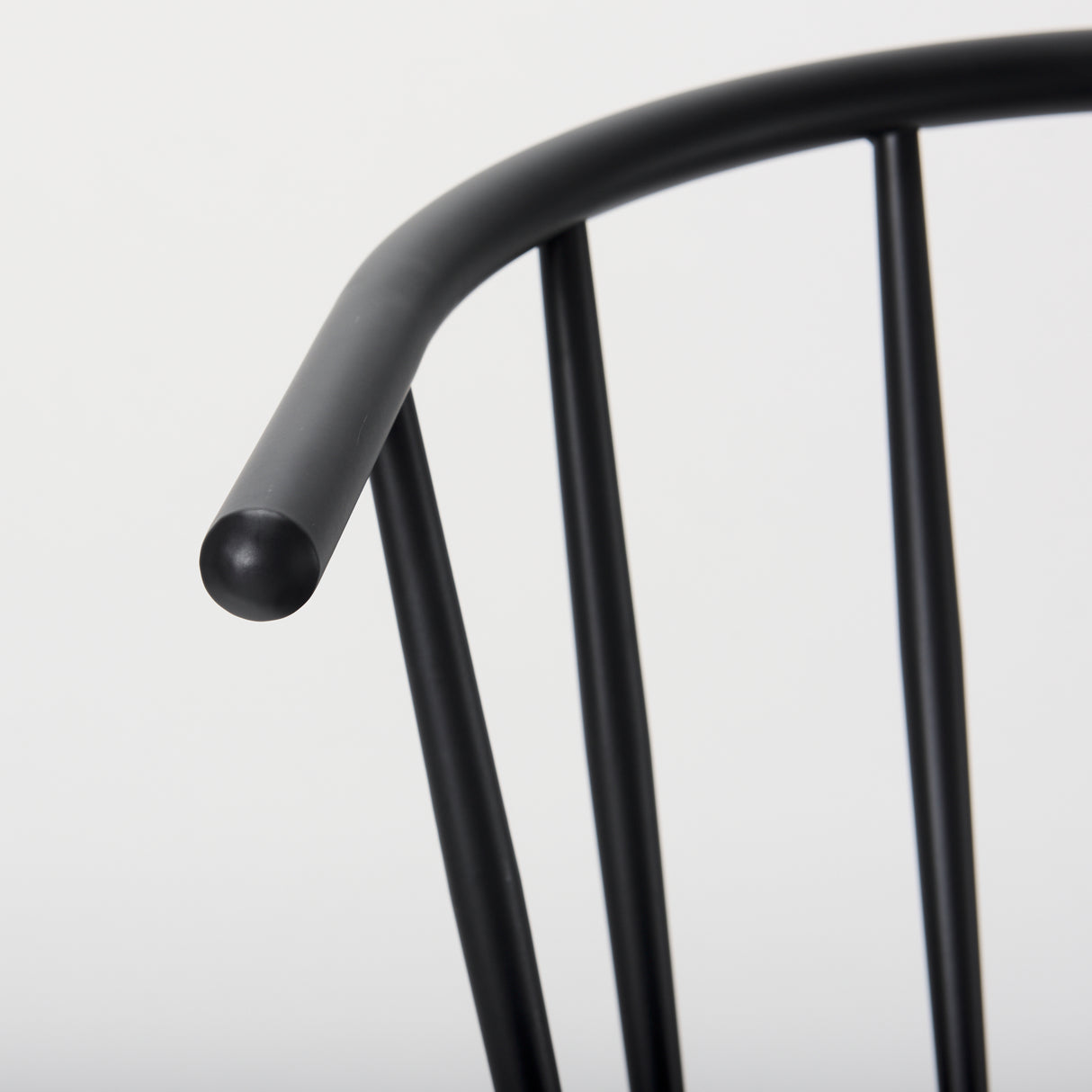 Colin Black Metal Bar Stool from Mercana - Luna Furniture