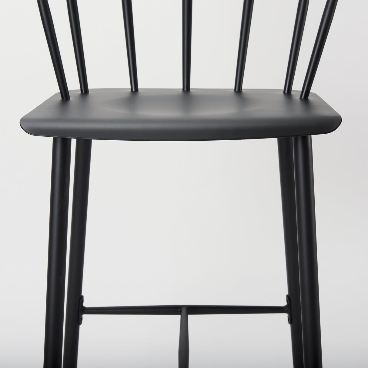 Colin Black Metal Bar Stool from Mercana - Luna Furniture