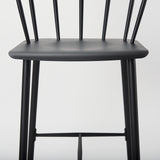 Colin Black Metal Bar Stool from Mercana - Luna Furniture