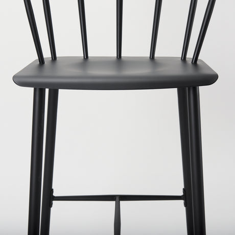 Colin Black Metal Bar Stool from Mercana - Luna Furniture