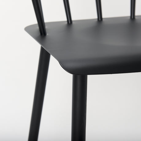 Colin Black Metal Bar Stool from Mercana - Luna Furniture
