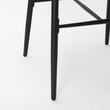 Colin Black Metal Bar Stool from Mercana - Luna Furniture