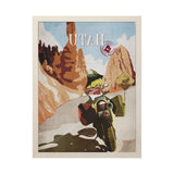 Utah Go USA (L) by Mercana Studio a Hand Embellished Decograph Framed Art Print from Mercana - Luna Furniture