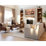 Denly II 92.5 X 38.25 X 34.5 Frost Gray Slipcover Three Seater Sofa from Mercana - Luna Furniture
