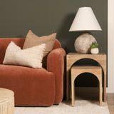 Chloe 20.0L x 20.0W x 24.0H Set of 2 Cottage Wood Nesting Accent Tables from Mercana - Luna Furniture