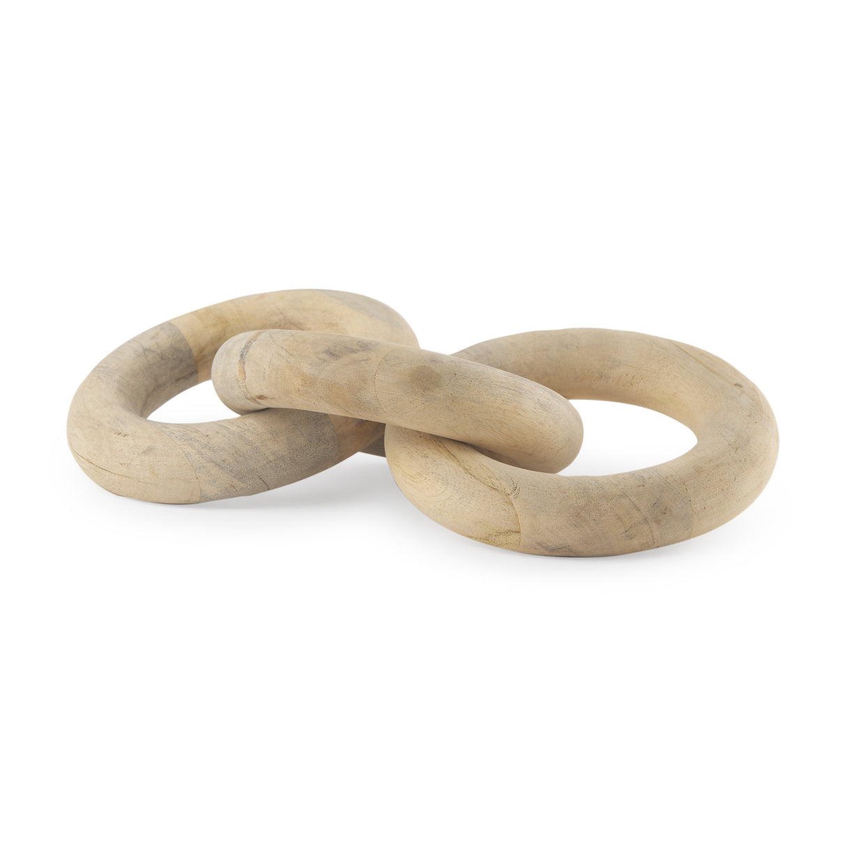 Alize Solid Wood Circular Chain Link Decorative Object from Mercana - Luna Furniture