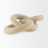 Alize Solid Wood Circular Chain Link Decorative Object from Mercana - Luna Furniture