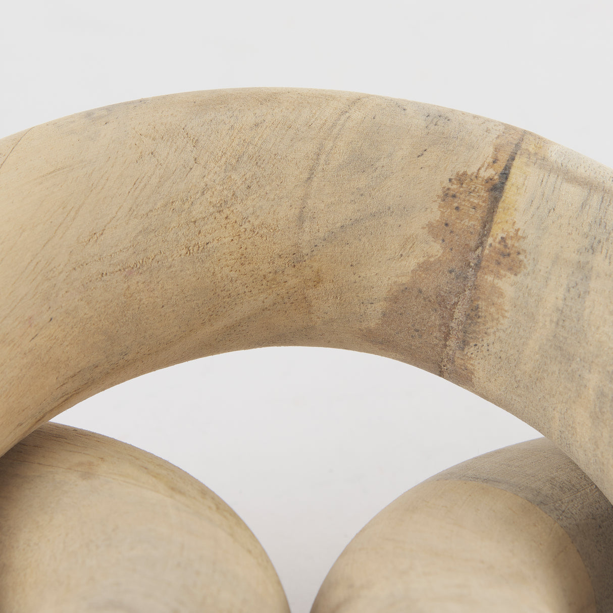 Alize Solid Wood Circular Chain Link Decorative Object from Mercana - Luna Furniture