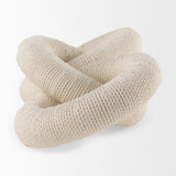 Alize Cotton Rope Wrapped Solid Wood Circular Chain Link Decorative Object from Mercana - Luna Furniture