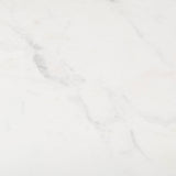 Serre Marble Top 3 Prong Black Metal Base End Table from Mercana - Luna Furniture