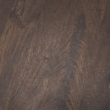 Todd Dark Brown Wood W/ Metal Legs Side Table from Mercana - Luna Furniture
