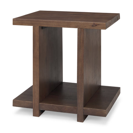 Nohr Medium Brown Wood Accent Table from Mercana - Luna Furniture