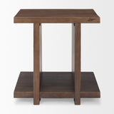 Nohr Medium Brown Wood Accent Table from Mercana - Luna Furniture
