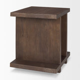 Nohr Medium Brown Wood Accent Table from Mercana - Luna Furniture