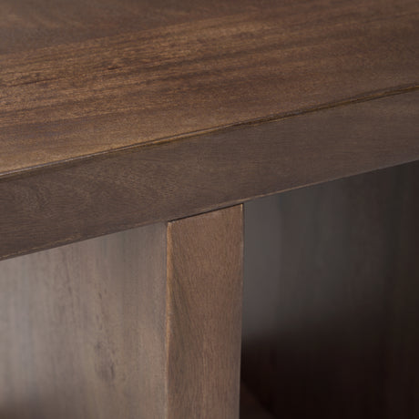 Nohr Medium Brown Wood Accent Table from Mercana - Luna Furniture