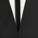 Mattius Black Wood Accent Table from Mercana - Luna Furniture