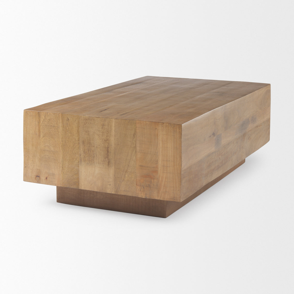 Hayden Light Brown Wood Rectangular Coffee Table from Mercana - Luna Furniture
