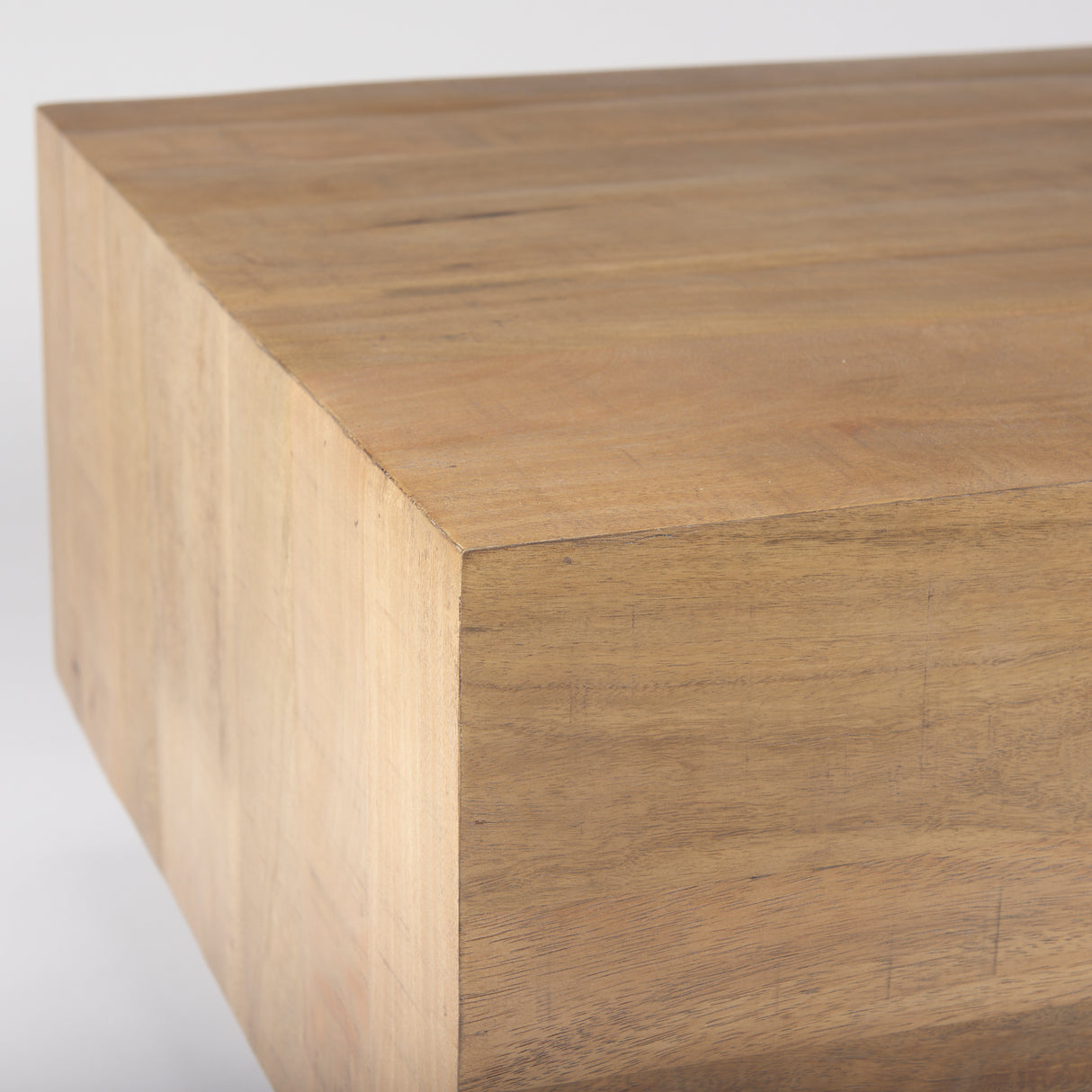 Hayden Light Brown Wood Rectangular Coffee Table from Mercana - Luna Furniture