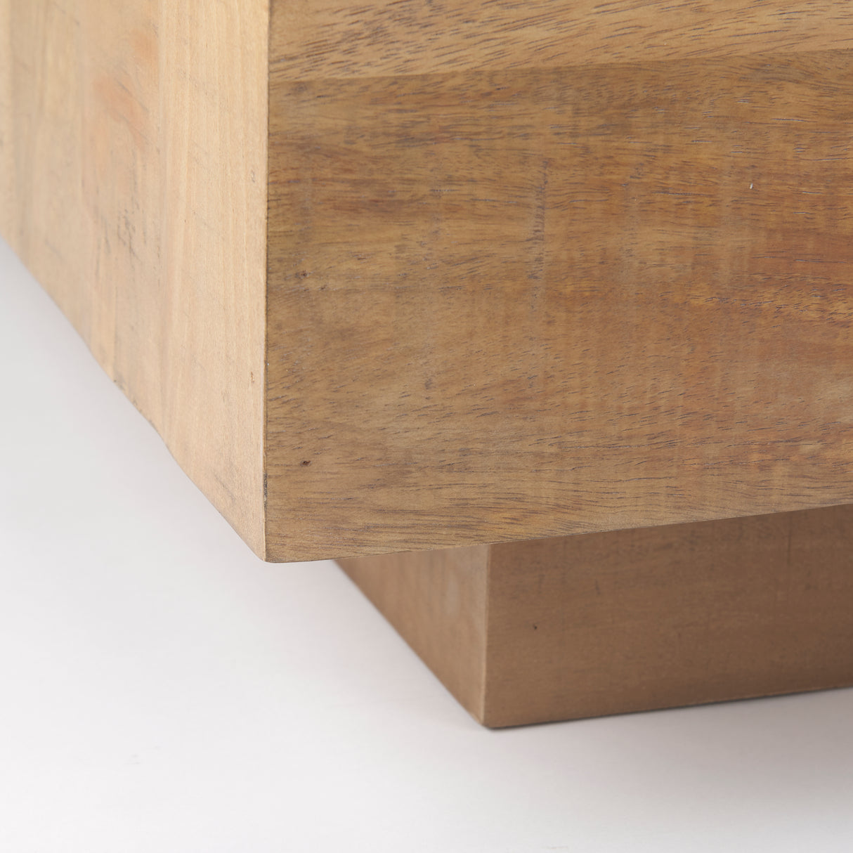 Hayden Light Brown Wood Rectangular Coffee Table from Mercana - Luna Furniture